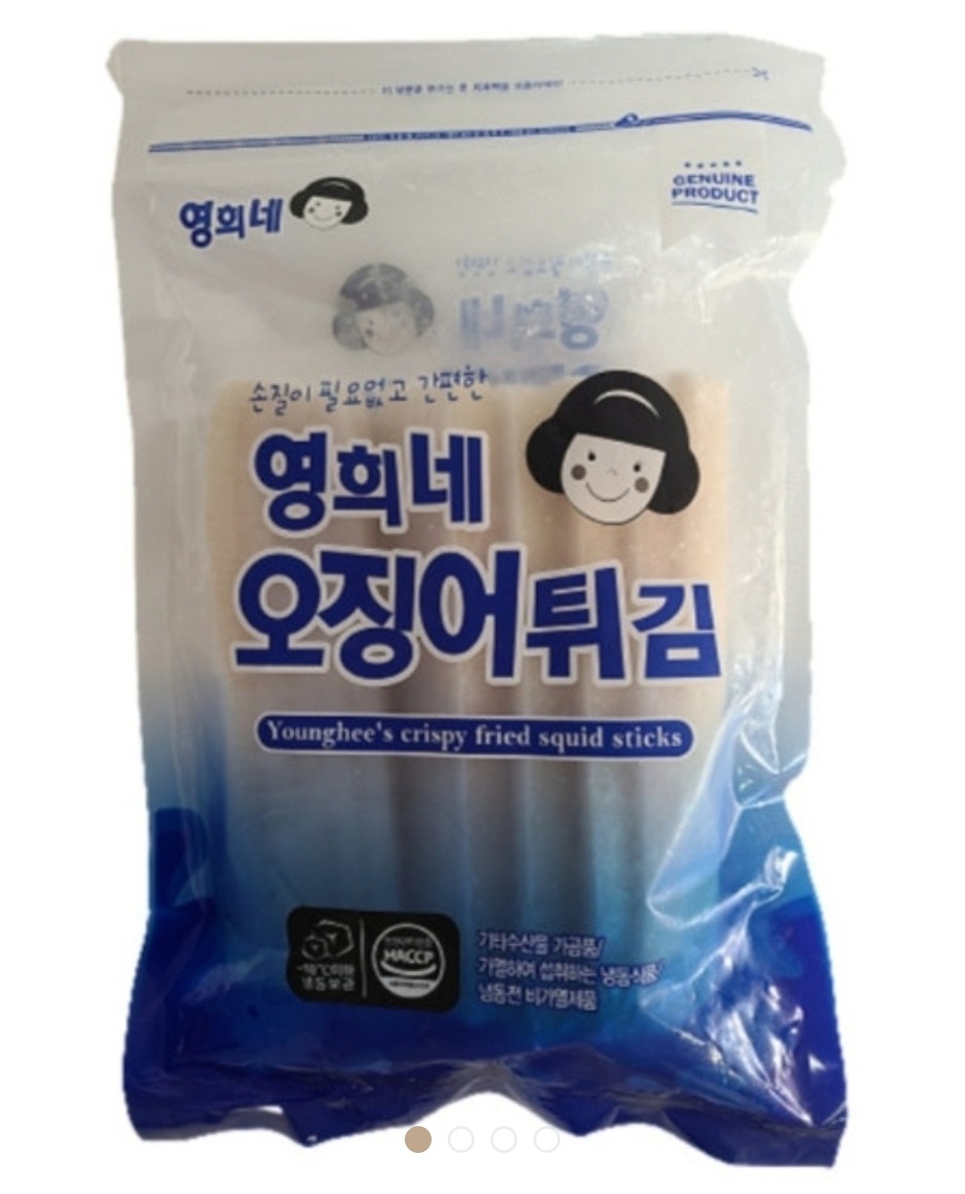 영희네 튀김용오징어 700g 10팩 손질 절단 : 바다더하기
