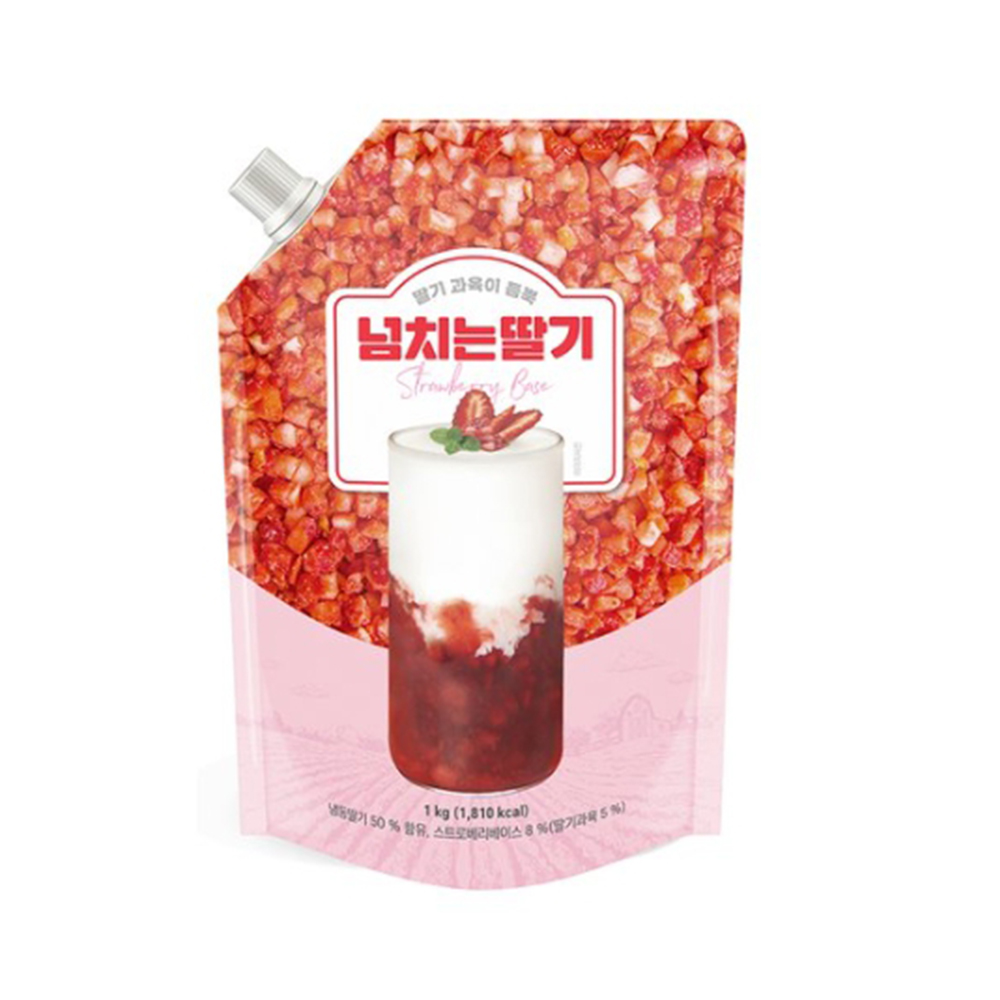 넘치는 망고 베이스 1kg 망고잼 : 몰여와
