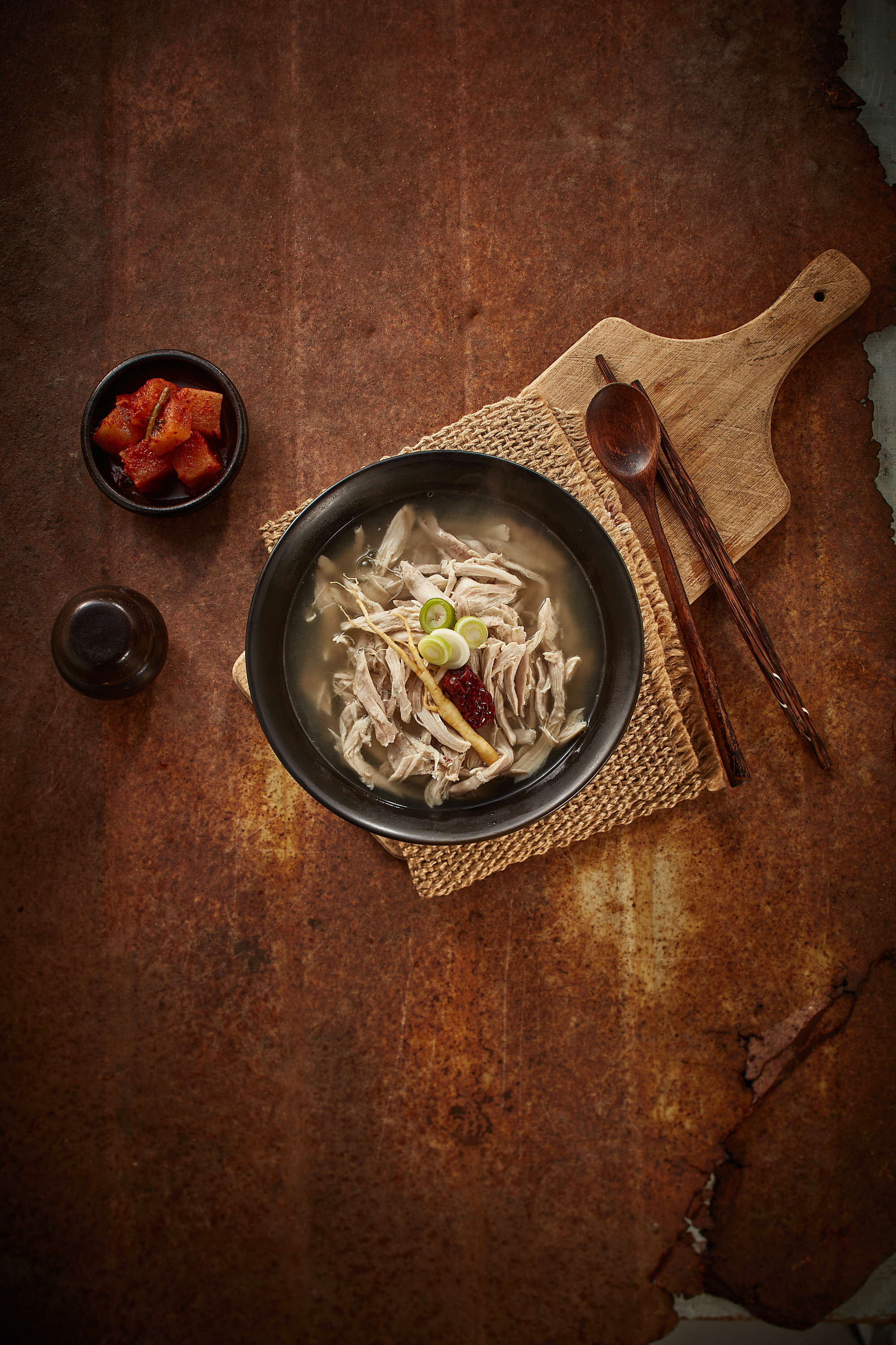 담백하고 진한 토종닭 닭곰탕 700g 2팩 : 올곧음상회