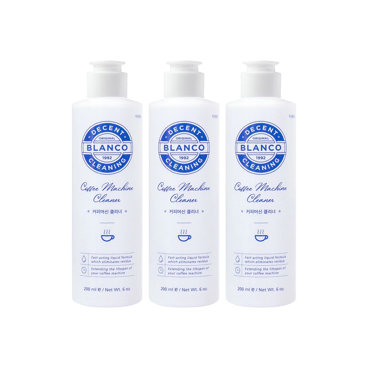 [무료배송]블랑코클리닝 커피머신 클리너 200ml x 3개 : 코코다