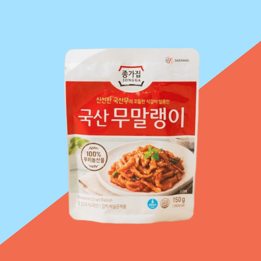 종가집 절임류 국산 무말랭이 150g : 보라리빙
