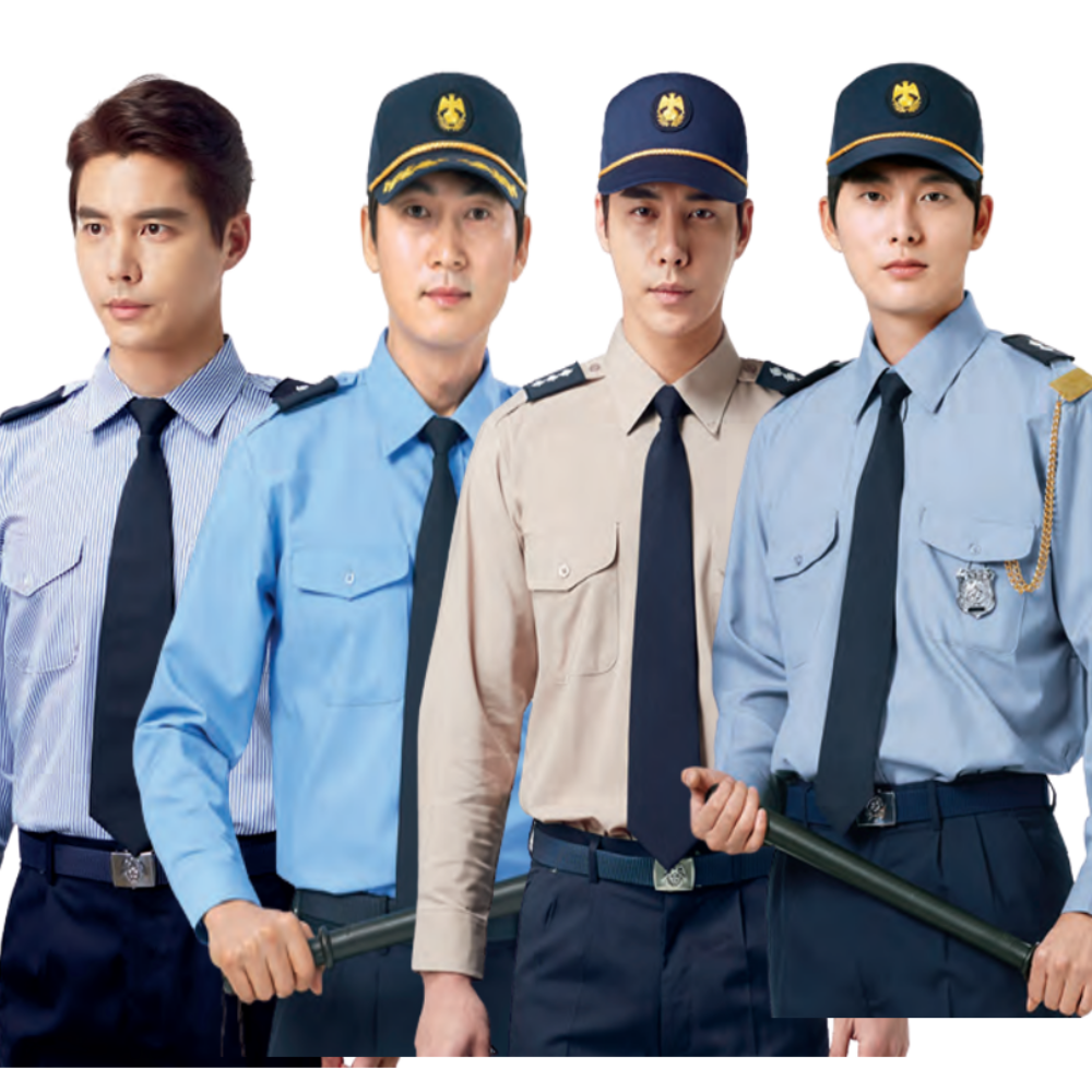 경신 KSK 2302 25 25-1 25-1 춘추 경비복 작업복 회사단체복 긴팔 반팔 셔츠 : 유니폼클리어