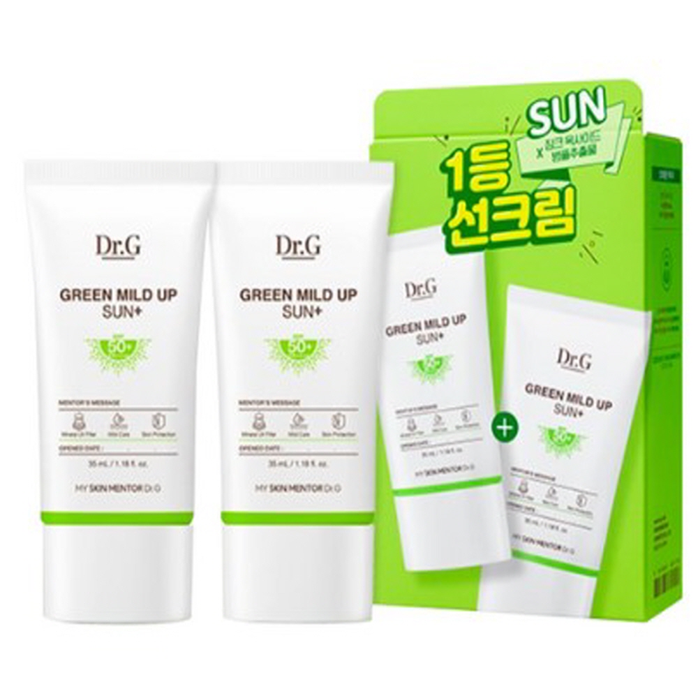 닥터지 그린 마일드 업 선 플러스 SPF50+35ml x 2개 (총70ml) : 로뎀마켓
