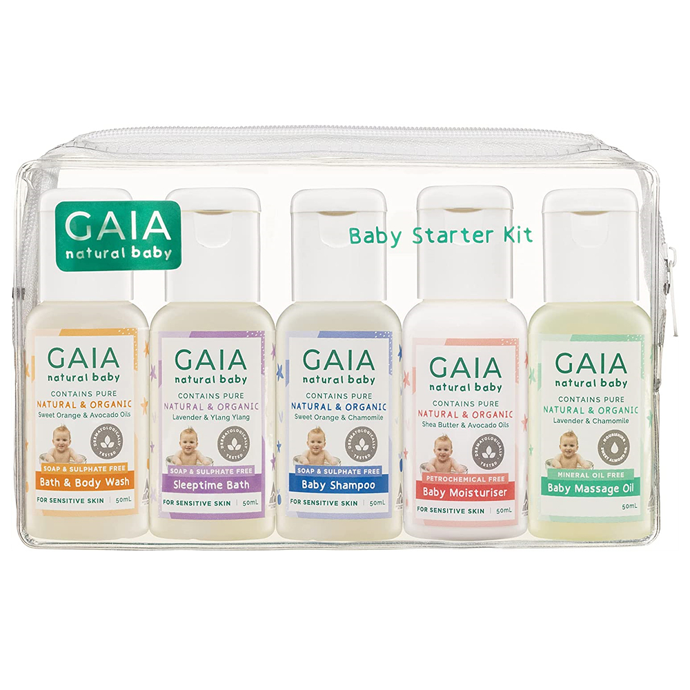 GAIA Natural Baby Starter Kit 가이아 내추럴 베이비 5종 스타터 키트 : 에어바잉샵