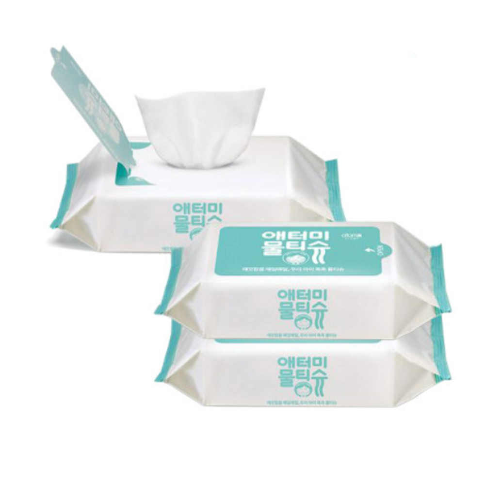 애터미 물티슈 휴대용 20매 30개입 : 청화마트