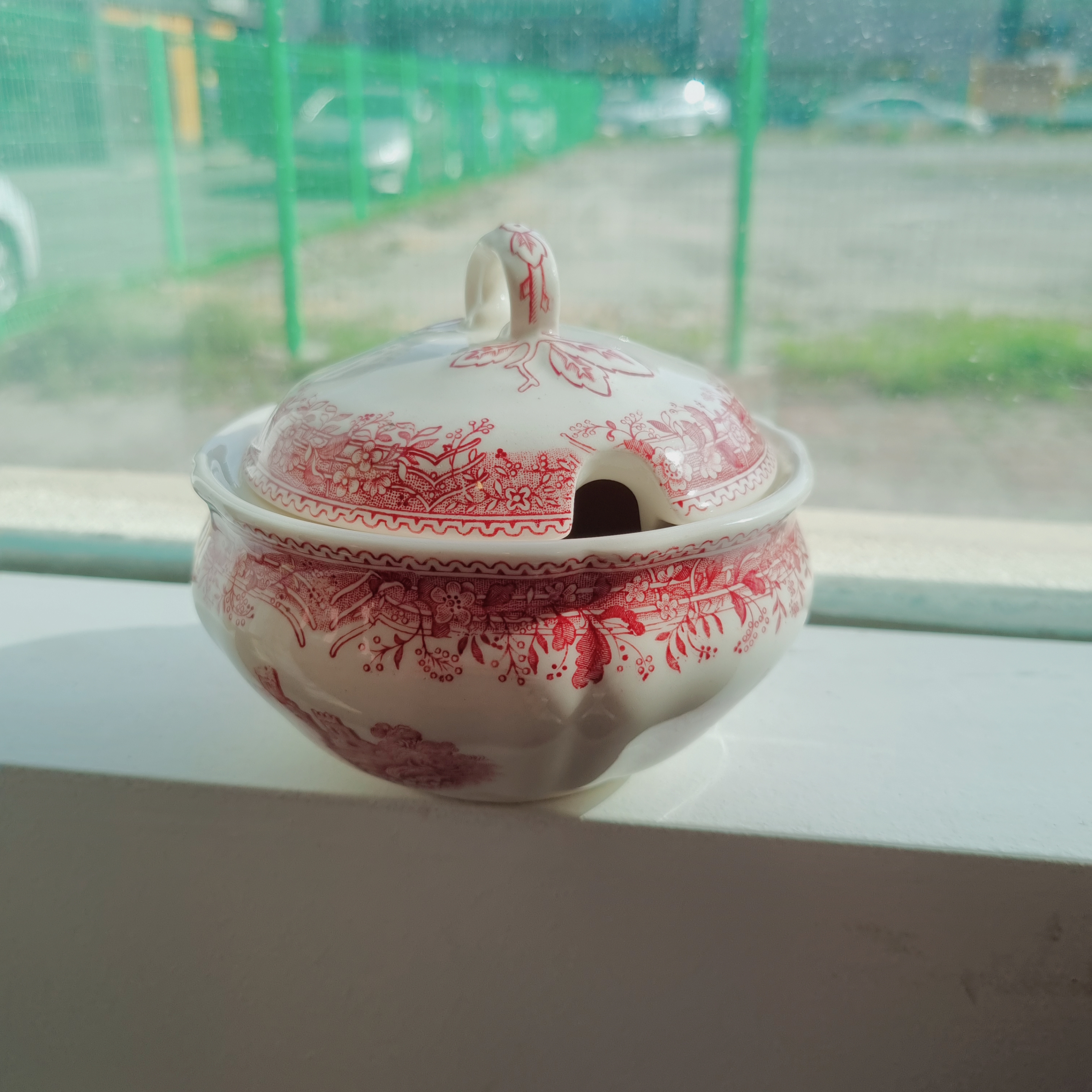 레어템 라지 슈가볼 잼볼 앤틱 부르겐란드 부르겐란트 카페창업그릇 새댁그릇 : 빈티지허밍버드의 앤틱하우스