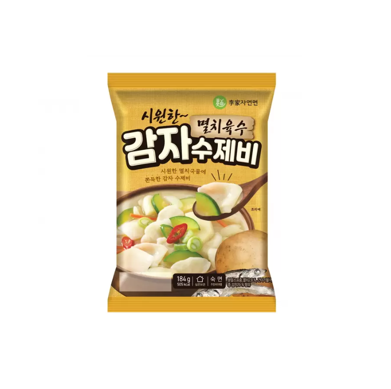 이가자연면 감자수제비(186.5g x 8개입) 코스트코 : 다같이산다