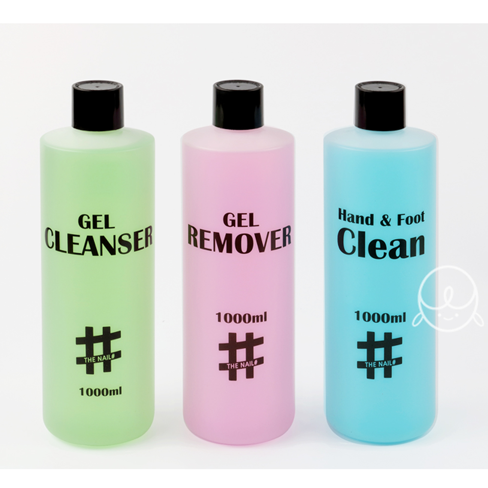 [1+1] 더네일샵 네일리무버 젤클리너 손발세니타이저 1000ml : 단지네 네일가게