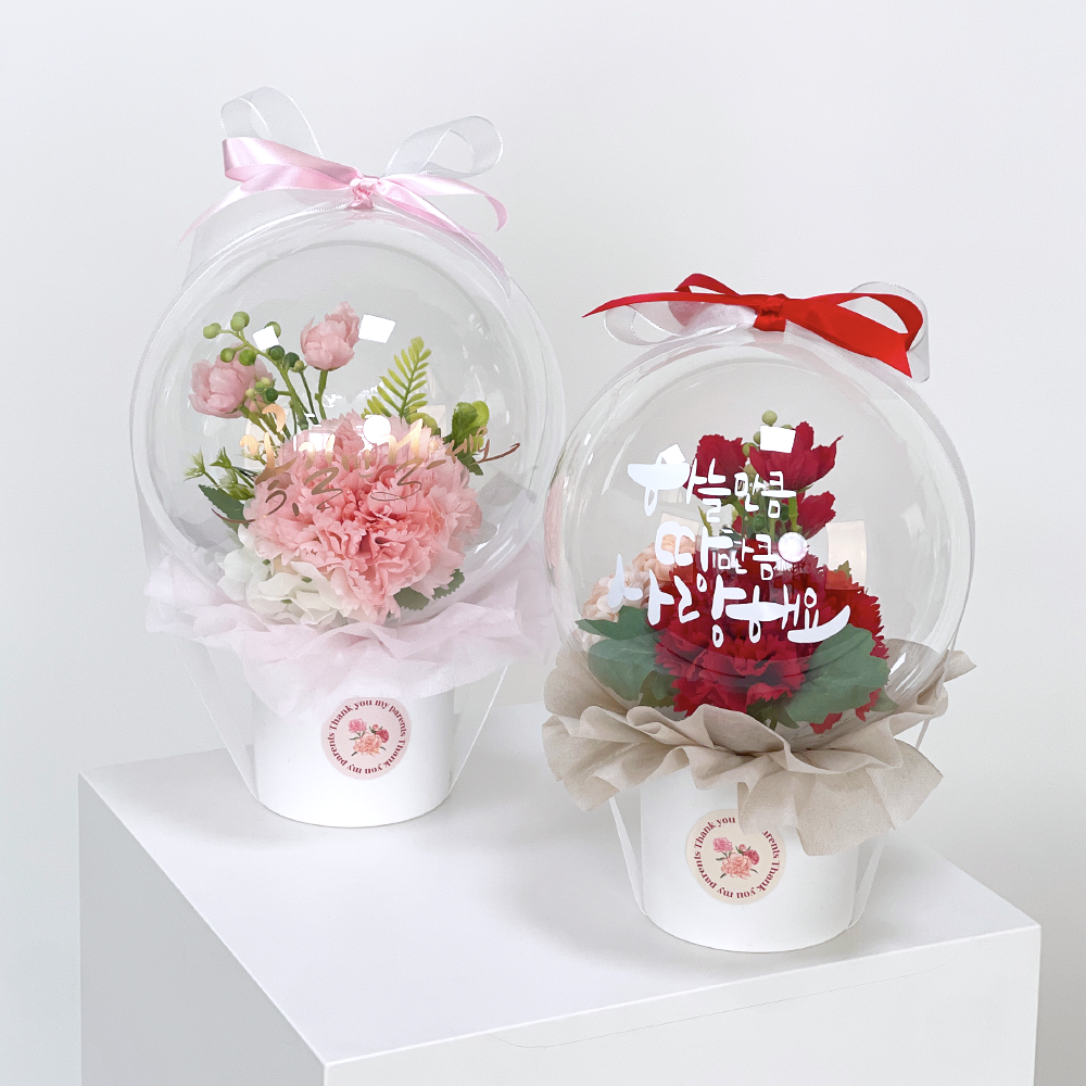 카네이션 꽃풍선 꽃다발 용돈 풍선 이벤트 레터링 어버이날 스승의날 선물 왕관 부산 연산동 : 헤이구디벌룬