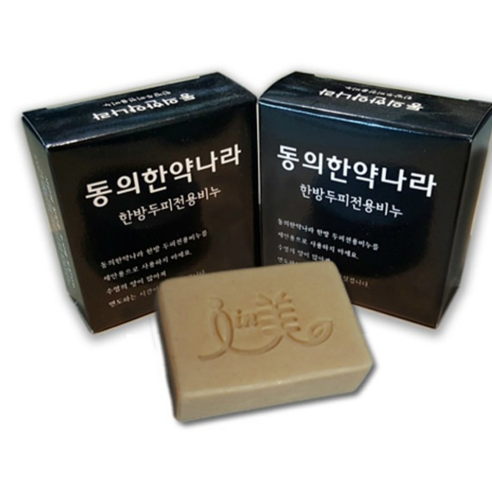 한방두피전용비누 한방비누 비누 동의한약나라 스킨 100g 화장품 : 스마트하니D