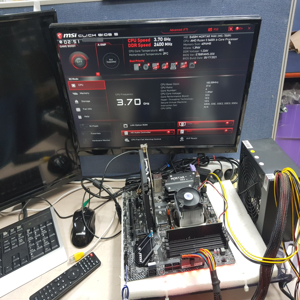 AMD 라이젠 Ryzen CPU핀 10개 이상 부러진 경우 접합 납땜 수리 : 리페어 센터