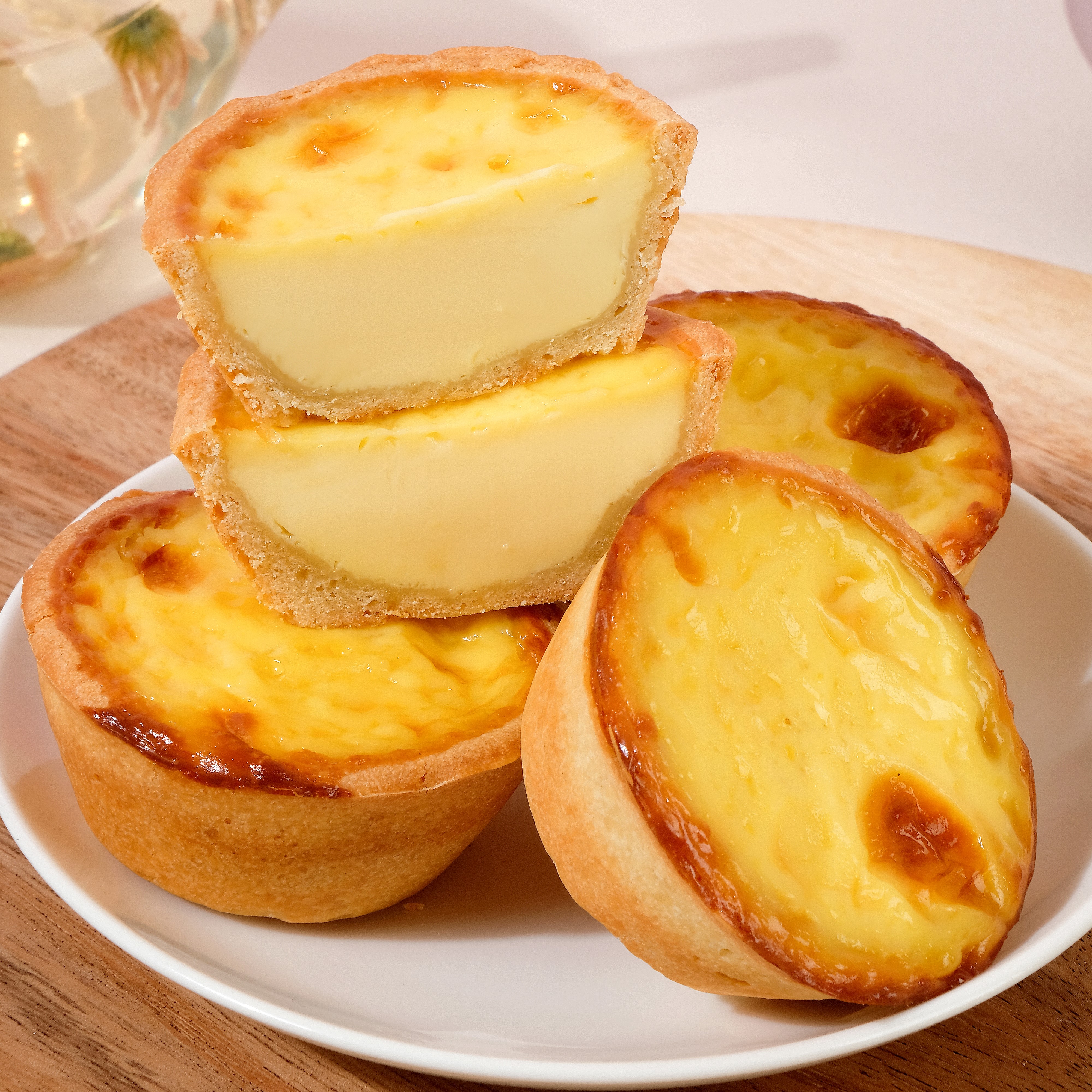 파이캐비닛 플레인 에그타르트 80g 6구X 2박스 : Pie Cabinet