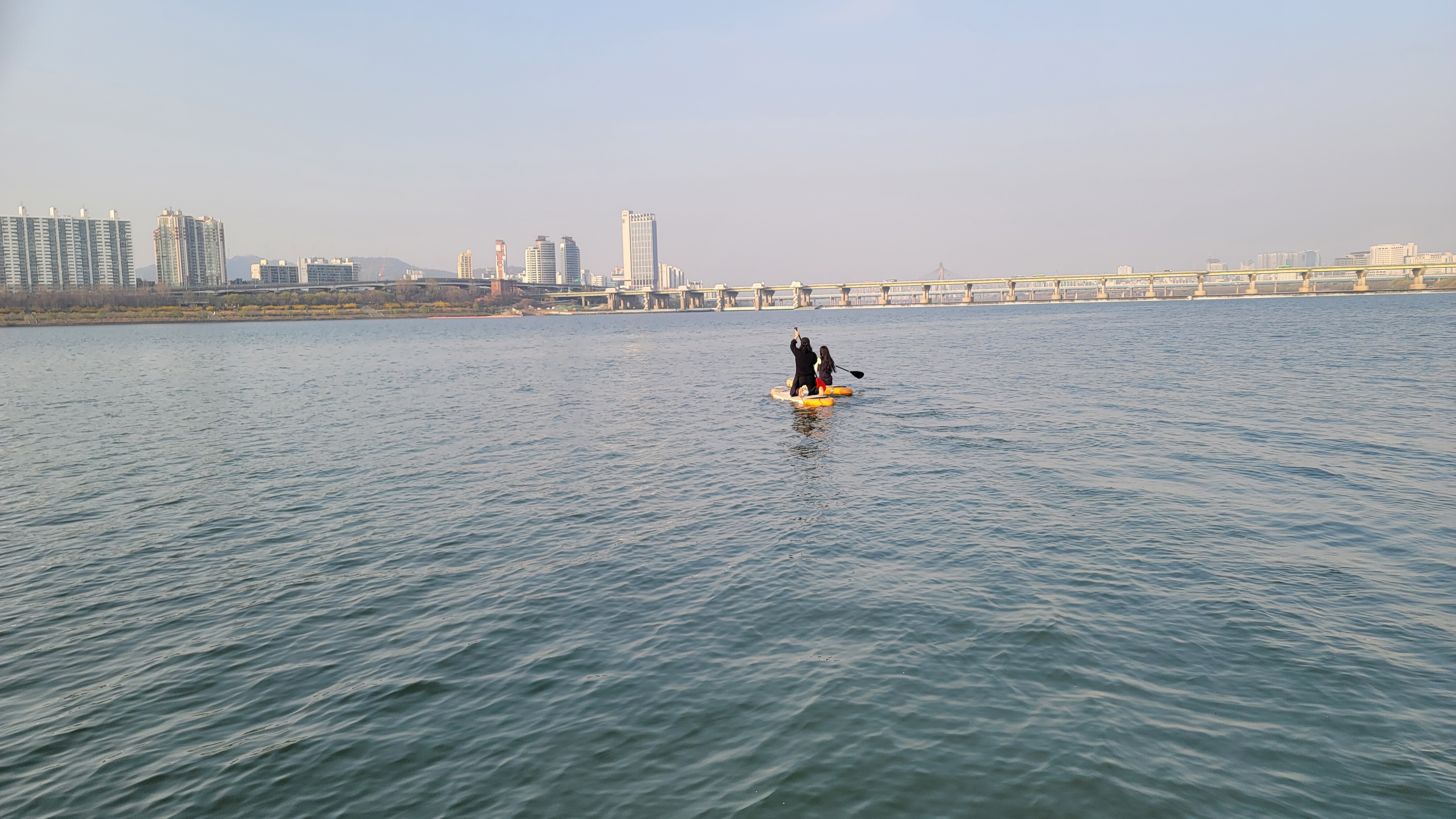 한강 리버시티수상스키장 카약체험 : 리버시티수상스키장