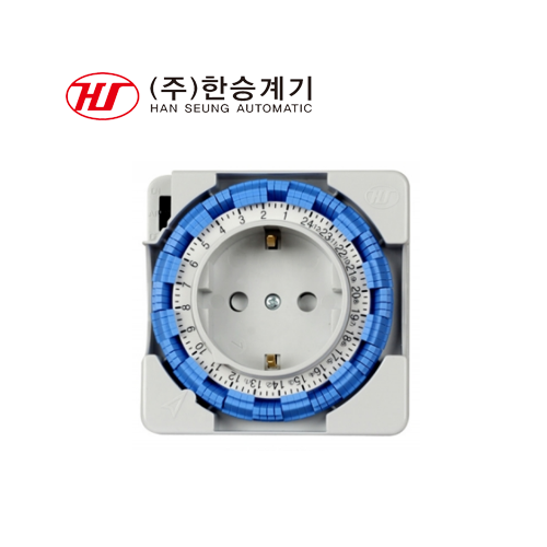 한승계기 HTS-24F 아날로그 타임 스위치 : 아이알브이