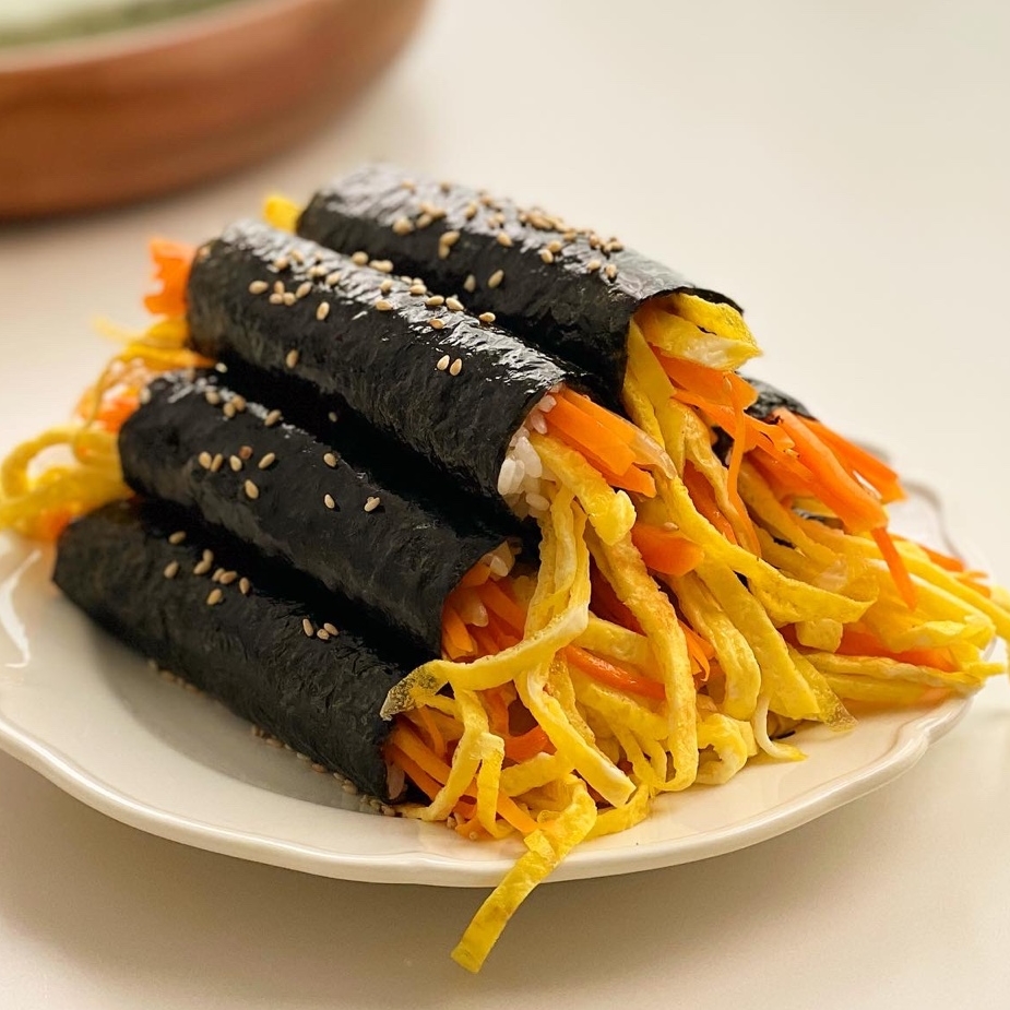 [정담김] 김밥 잘 말아지는 무조미 정담 구운 김밥김 220g 100매 단품 : 에스시디디주식회사