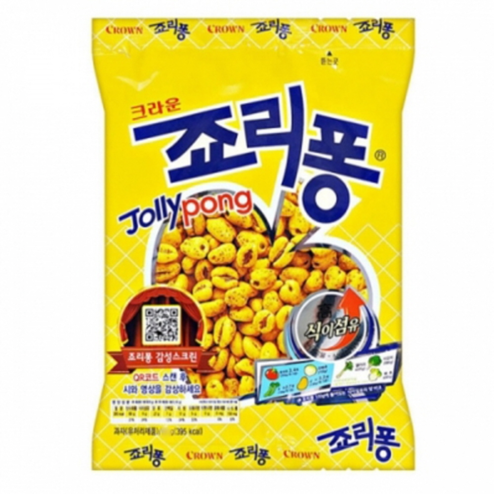 크라운 죠리퐁 74gX16개입 과자 봉지 미니 스넥 대용량 : 더피플마켓