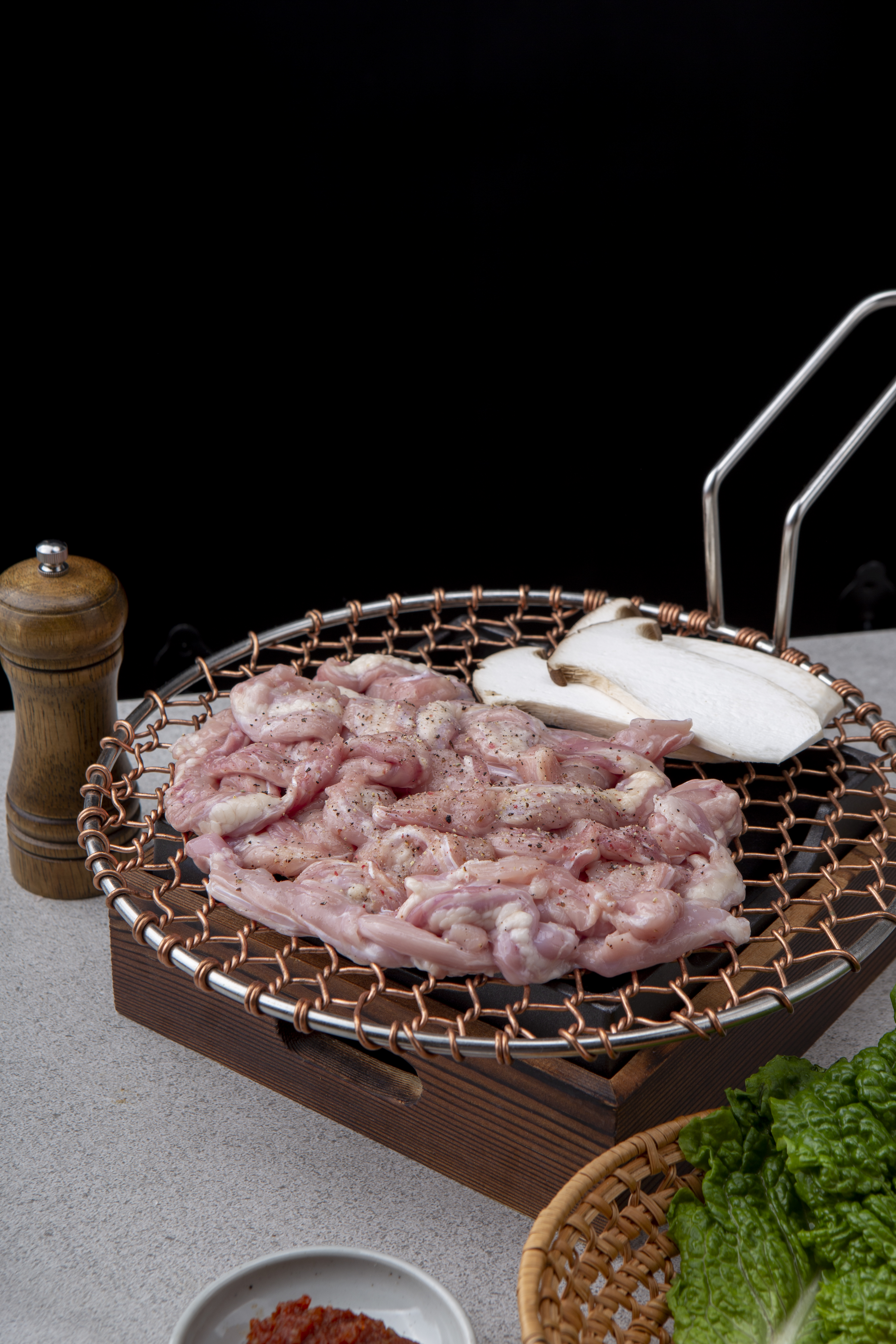 국내산 닭목살 냉동 구이용 특수부위 세세리 1KG : 브린마켓