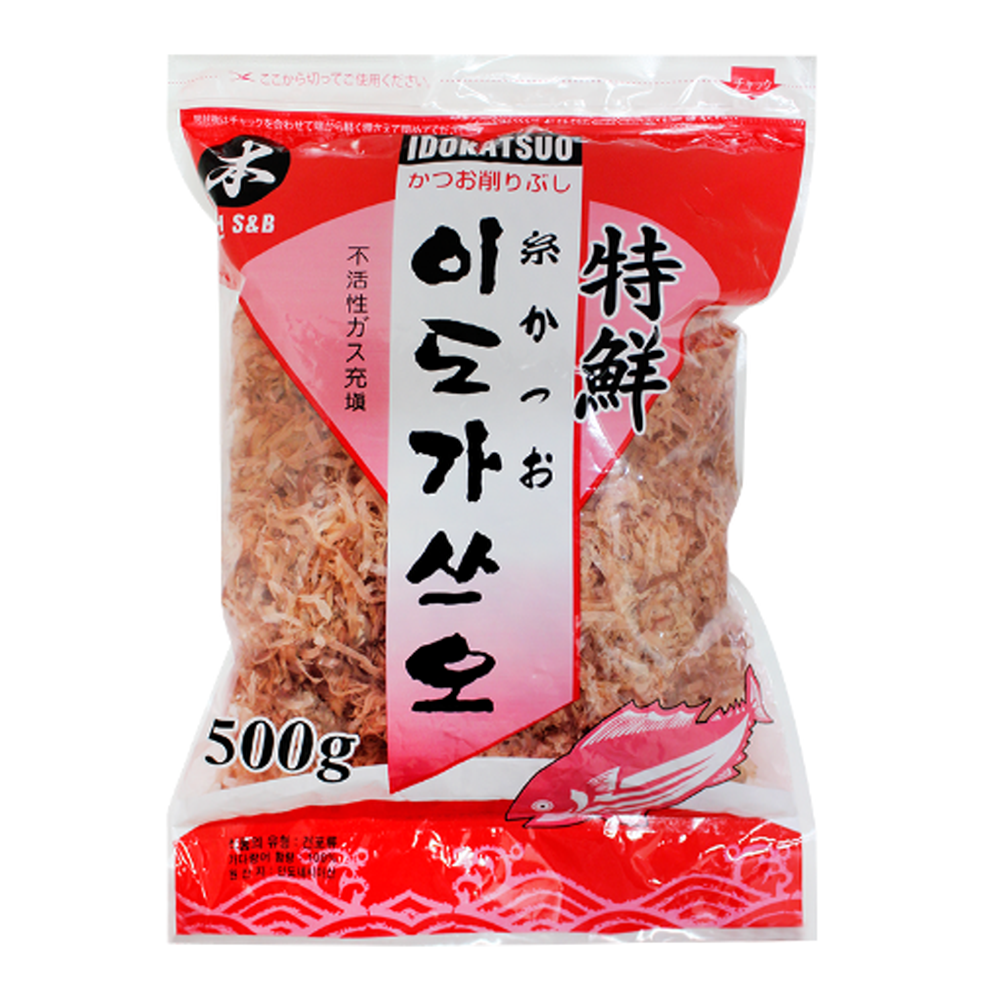 이도가쓰오부시 부건 500g 문어 가쓰오부시 이자카야 토핑 타코야끼 가다랑어포 마로푸드 : AI FOOD