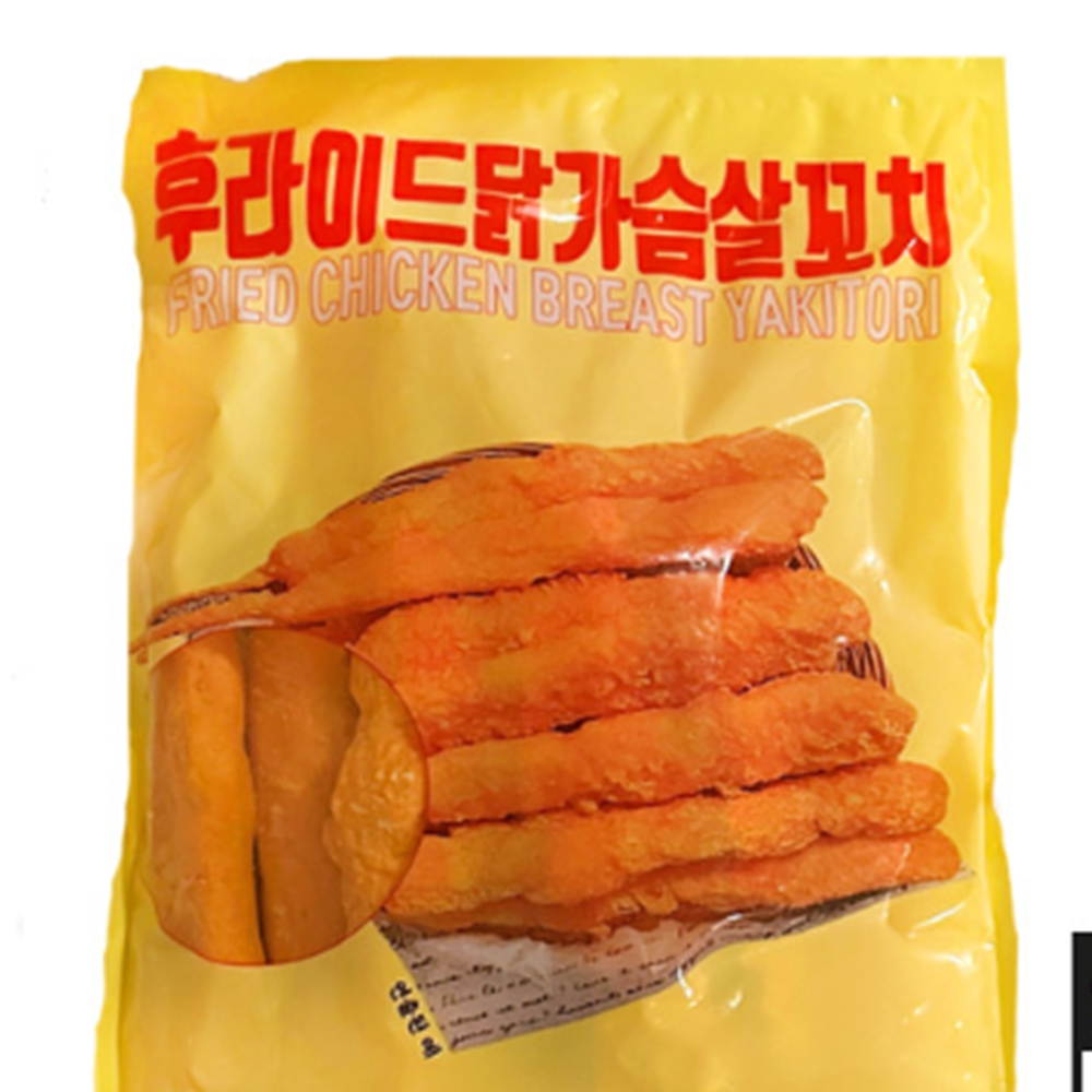 포장마차 냉동 후라이드 닭튀김 꼬치 1kg 분식집 얼린 치킨 튀김 1킬로 : 스토어픽시