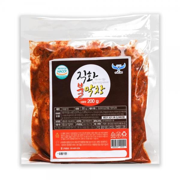불막창 200g 양념 돼지 냉동 구이 캠핑 밀키트 직화 : 등나무상회