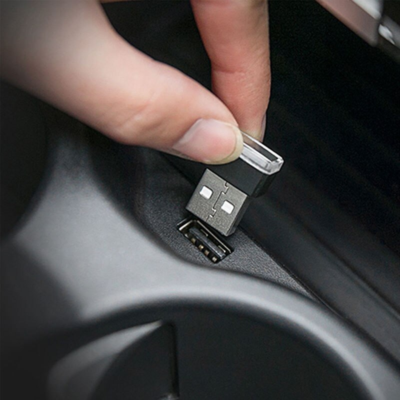 USB 자동차 모델링 주변 다색 LED 조명 인테리어 장식 악세사리 BMW F30 F10 F20 G20 G30 X5 G05 X6 G06 X3 : HANSOL UNIQUE