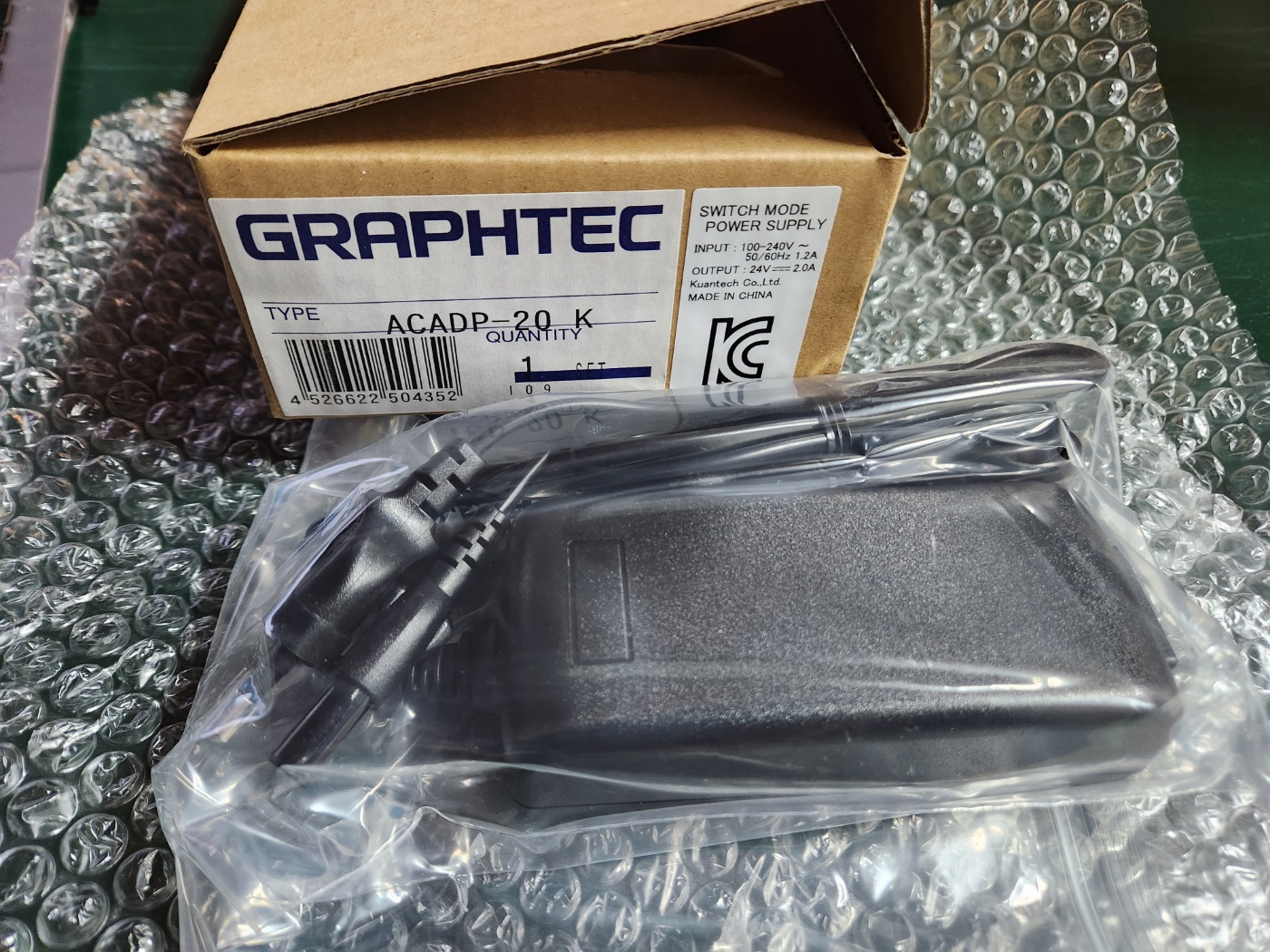 그라프텍 GL840, GL240 파워서플라이 : 엔터케이계측