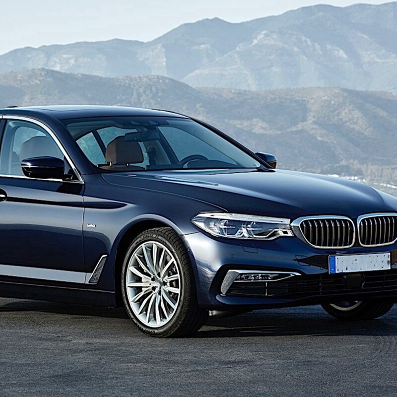 BMW 시리즈용 헤드라이트 셸 투명 커버 자동차 전등갓 악세사리 비엠더블유 5 시리즈 G30 G38 520 523 525 528 530 - 오른쪽 1 개... 