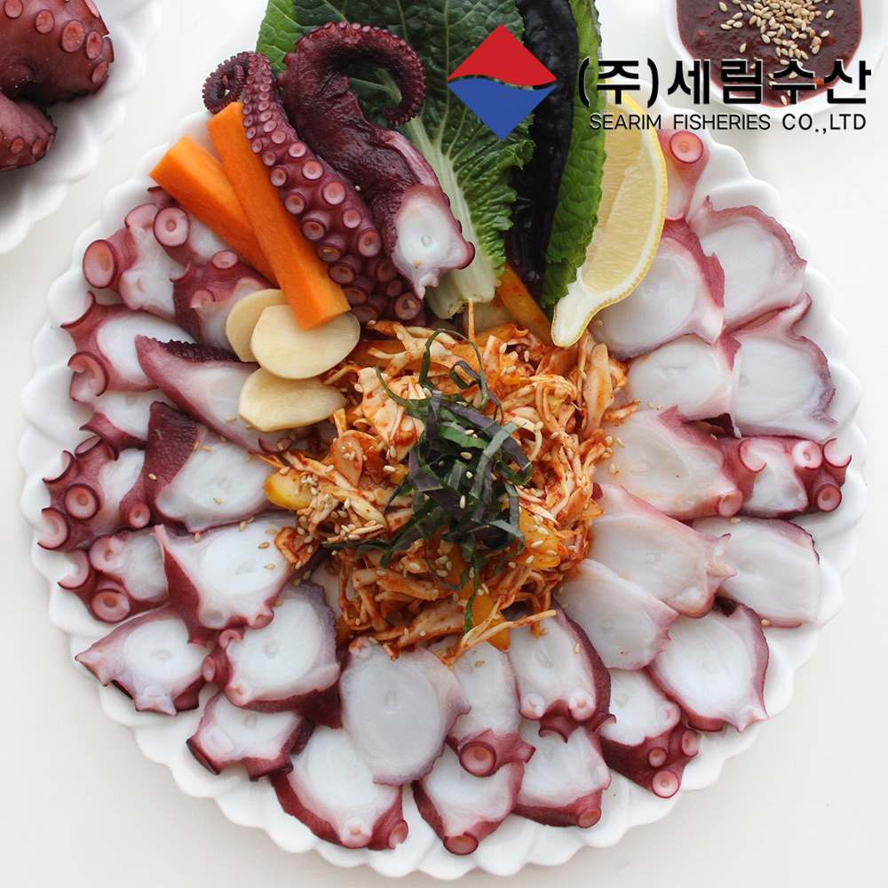 세림수산 국내산 자숙문어 한마리 1.3kg 1.5kg 2kg 삶은중량 남해돌문어 제수용 : 세림수산