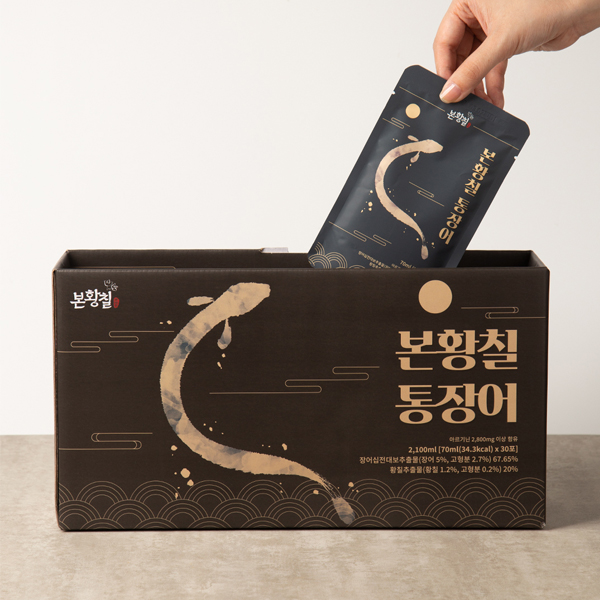 [공무원연금공단]본황칠 통장어 국내산 민물 장어즙 아르기닌 2800mg 장어효능 제주 황칠나무 : 제주본초협동조합