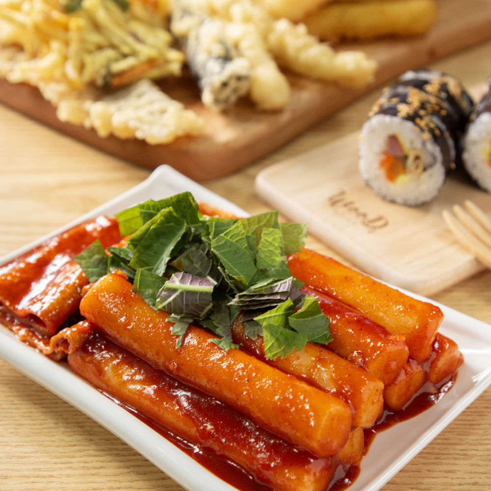 부산 서면 신촌깻잎떡볶이 깻잎떡볶이 2인분 쌀떡 보통맛 캠핑음식 밀키트 : 인생식탁