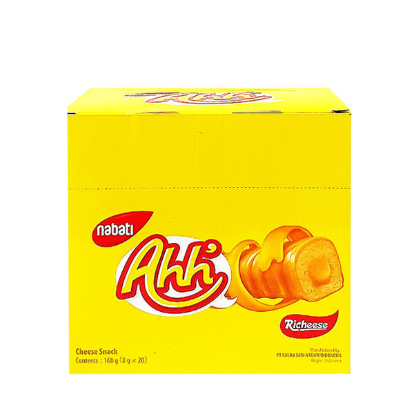 리치즈 아하 160g/치즈과자/롤 과자/어린이간식/A : 마켓 포유