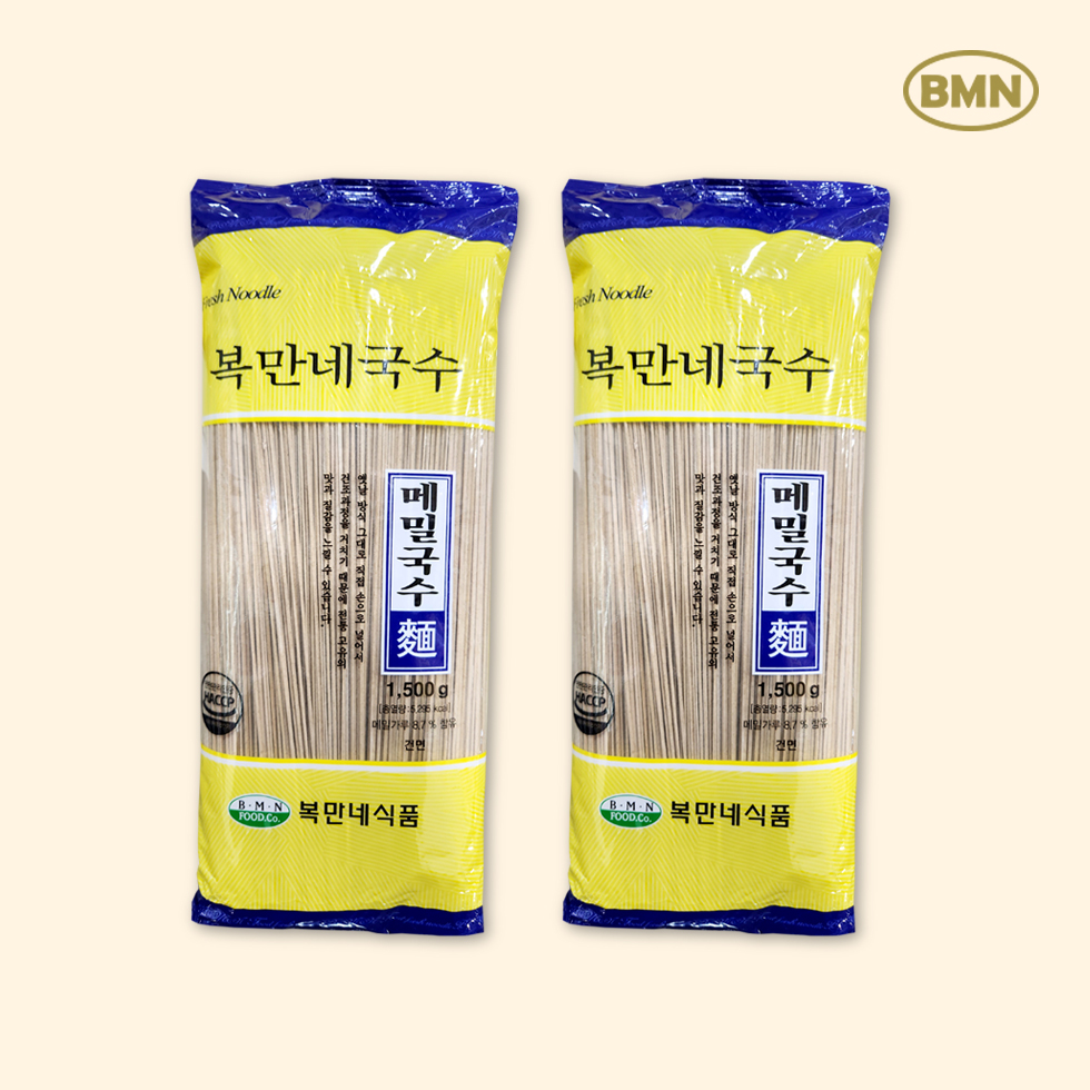 복만네국수 메밀면 1.5kg 메밀국수 건면 냉모밀 : 복만네쇼핑