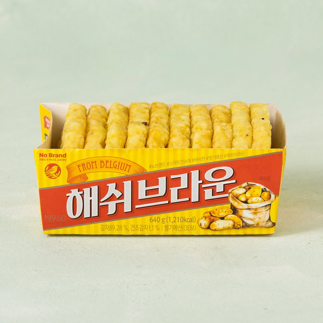 노브랜드 해쉬브라운감자 640g, 1개 : SIA물류