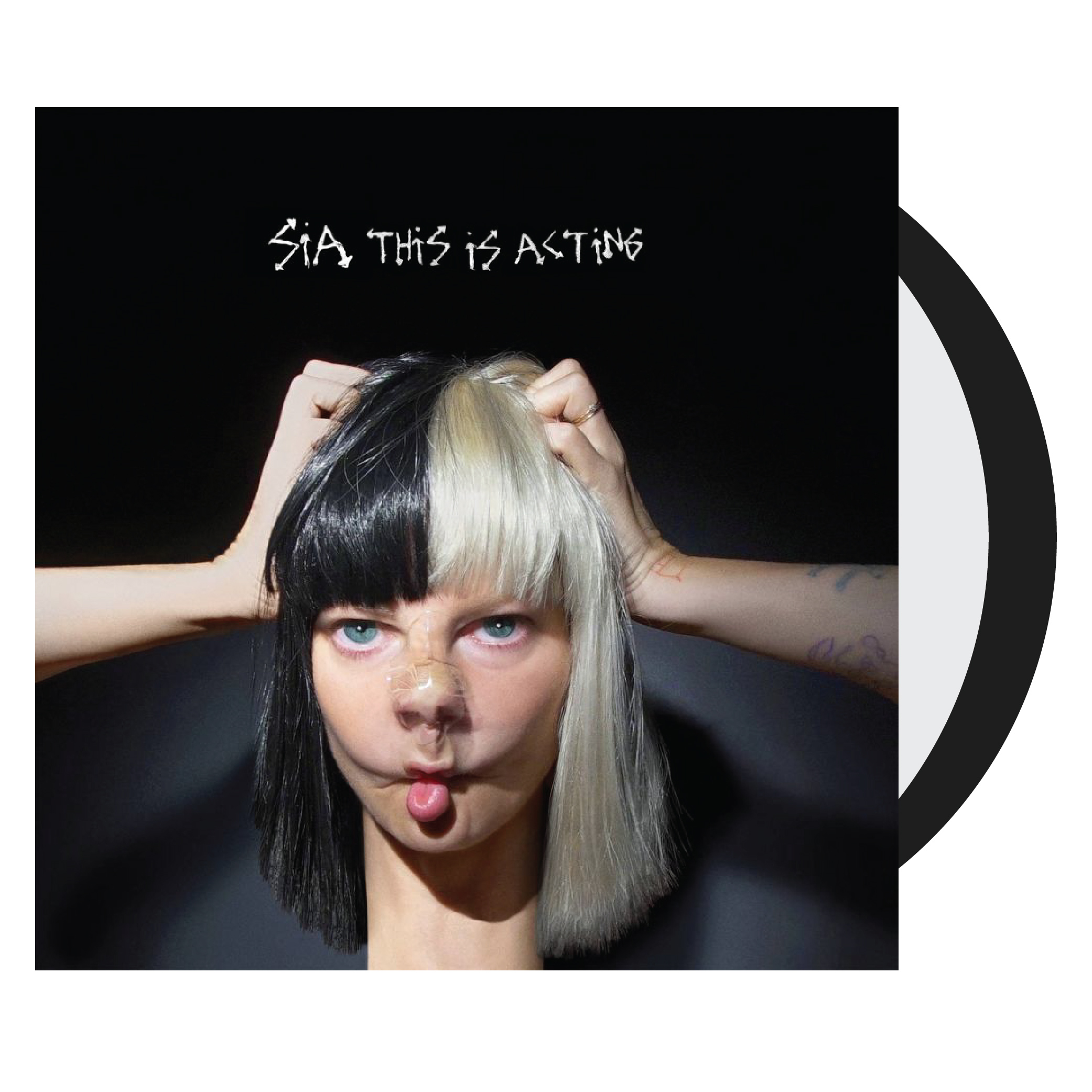 시아 - This Is Acting 2LP Black & White : 인펙션스 레코드