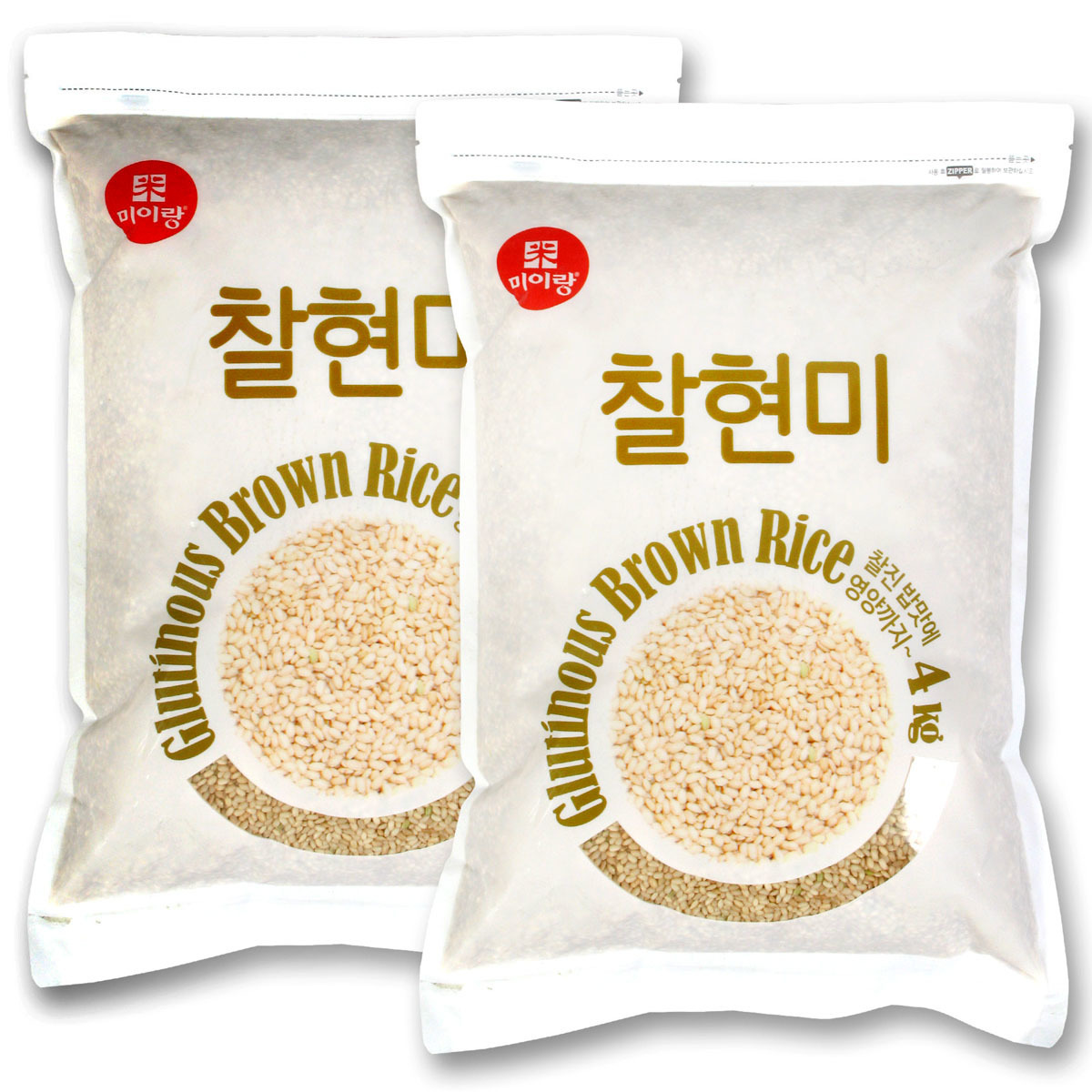 미이랑 원곡 찰현미 4kg x 2 8kg 잡곡 현미 코스트코 2023년 찹쌀 : 워너픽