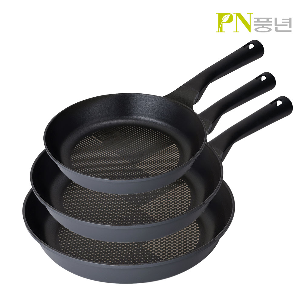 PN풍년 마레 히트팬 IH 궁중팬 28+28cm 2종1+1 국내산 통주물 인덕션 웍팬 : 에이치컴퍼니 주식회사
