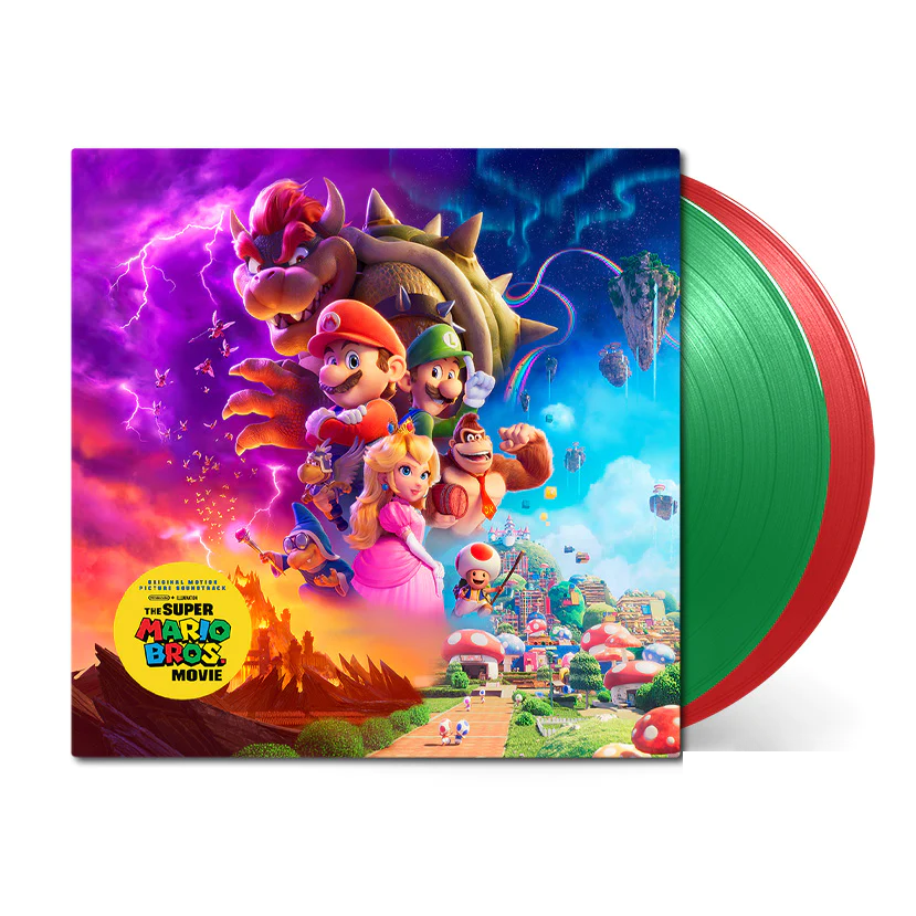 [예약판매] [LP] 슈퍼 마리오 브라더스 영화 The Super Mario Bros Red & Green : 바이닐앤바이브