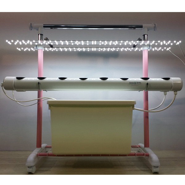 LED식물재배등(고광량)120w 식물재배용 LED램프 엘이디 식물재배등 수경재배 양액재배 led등 (GL-100w) : 참쉬운수경재배