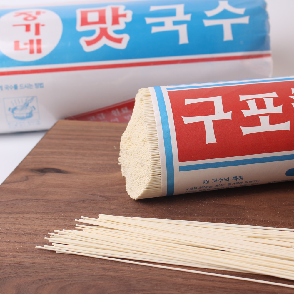 구포국수 3kg 소면 구포쫄깃국수 치자 콩국수 대용량 식당 업소 식자재 : 장앤김스토어