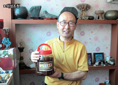 의성조청 가래떡조청 옥분 엿질금 옛날 전통 쌀조청 3.7KG : ALPHONSUS