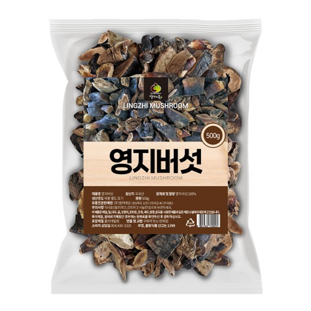 영지버섯(절단) 500g : 메가비즈