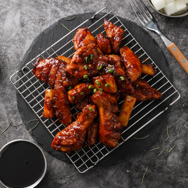 아이엠소스 지코땡 스타일 양념 소스 숯불 치킨 바베큐 1kg 매콤 : 아이엠소스