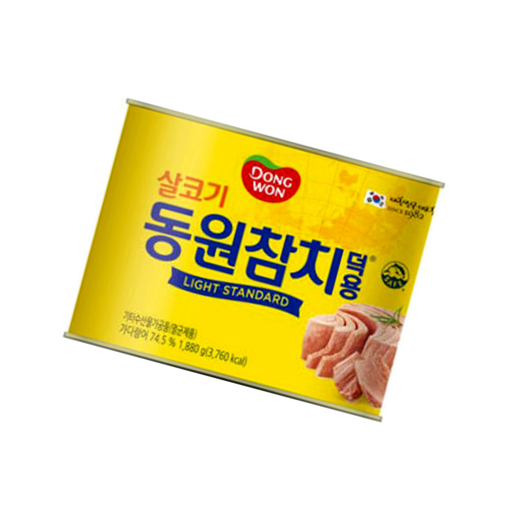 동원 참치 라이트 스탠다드 1.88kg x 6개 (1box) : 리빙구네