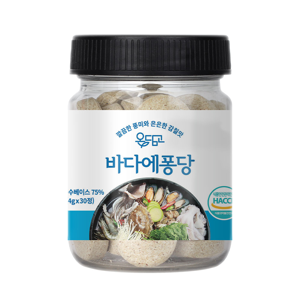 온담고 바다에퐁당 4g x 30 간편 육수 해물 멸치 코인 동전 : 신선약초