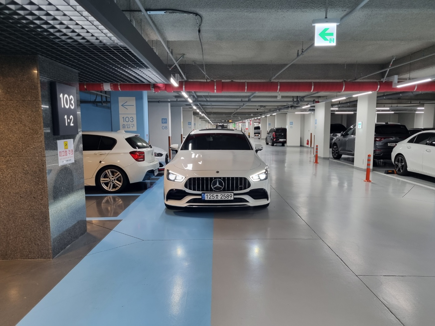 [전국/평일] 벤츠 Amg gt43 렌트 22년 가솔린 5인승 종합보험 : 빌려볼카