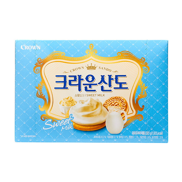 크라운 크라운산도 스윗밀크 323g / 1개 : 노른자마트