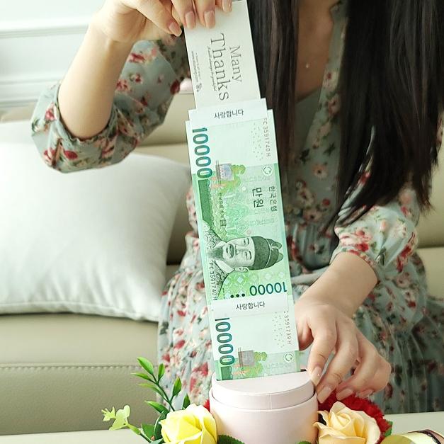 돈뽑는 케이크 케잌 돈 나오는 케이크 현금선물 이벤트 : 왕스펙