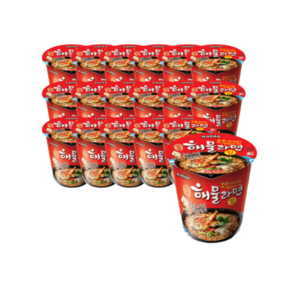팔도 일품해물소컵 65g (18개) 얼큰 시원 개운한맛 박스 대량 구매 : 무닷컴
