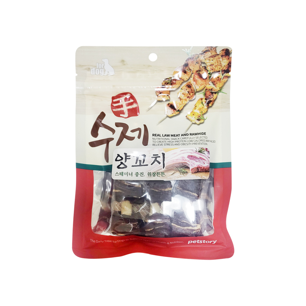 펫스토리 수제 양꼬치 90g/3pcs : 개냥이곳간