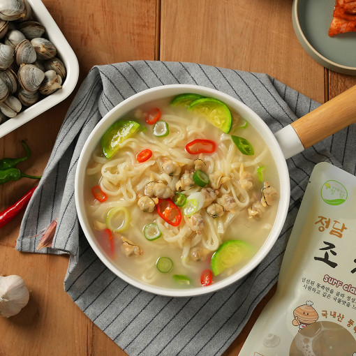 동죽조개 동죽 물총조개 조개탕 500g 5팩 : 푸드11